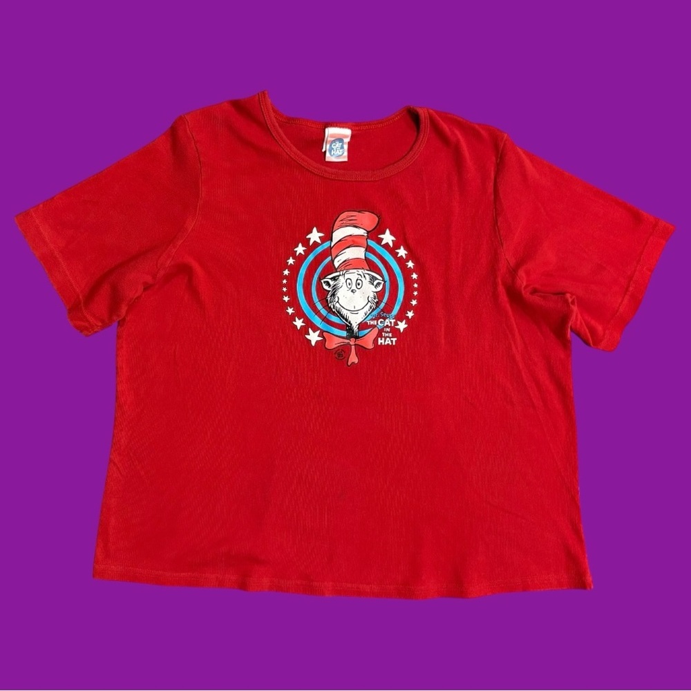 Y2K “The CAT in the Hat” Tee